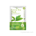 Wholesale Blanchiment Hydratant Thé Vert Feuille facial Masque